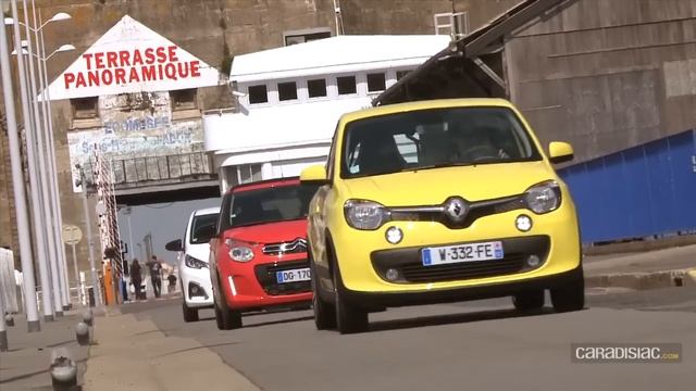 Comparatif Renault Twingo vs Peugeot 108 vs Citroën C1 смотреть онлайн