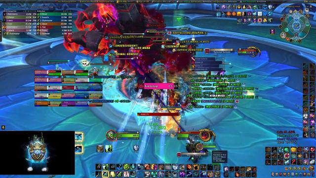 WoW DF Amirdrassil, the Dream's Hope | Gnarlroot Mythic | Resto Shaman POV смотреть онлайн