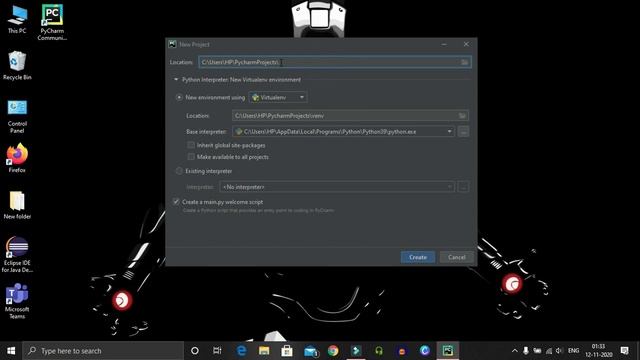 How to install PyCharm on Windows 10 (2021) смотреть онлайн