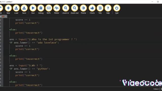 how to make a quiz game in mu editor @zackiscoding смотреть онлайн
