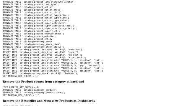 Magento: How to delete all products from a large catalog? (3 Solutions!!) смотреть онлайн