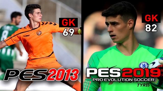 PES 2011 - PES 2019 | Как менялся рейтинг топ-футболистов (часть 4) | Было - Стало смотреть онлайн