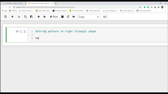 Printing String in Right Triangle Shape | Python Tutorial 2020 | Tech 'N' Life смотреть онлайн