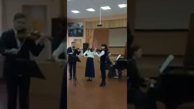 204 Ансамбль скрипачей М Глинка Жаворонок смотреть онлайн