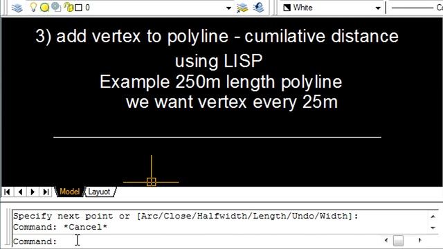how to vertex | add and remove vertex to polyline | lwpolyline in autocad using lisp | CTL85 смотреть онлайн