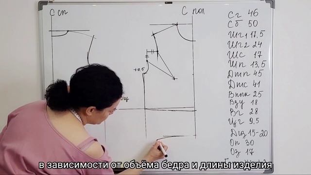 ШЬЕМ ЖАКЕТ НА ПОДКЛАДЕ ИЗ ТКАНИ ШАНЕЛЬ. ПРИНТ "ГУСИНАЯ ЛАПКА, " часть 4. ПОСТРОЕНИЕ ВЫКРОЙКИ ЖАКЕТА смотреть онлайн