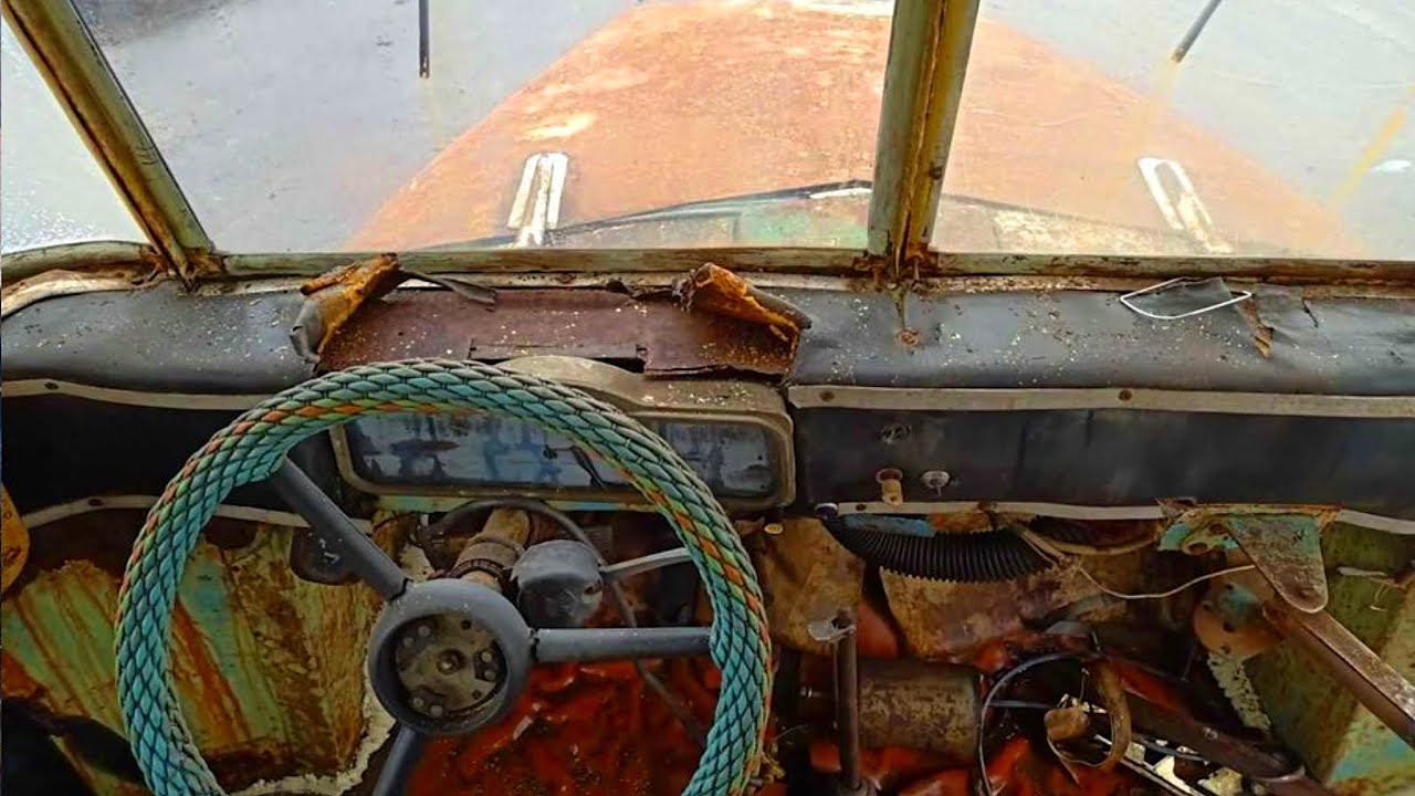 ЧУДОМ до наших дней сохранился автобус на базе грузовика ГАЗ, ему больше полувека! смотреть онлайн