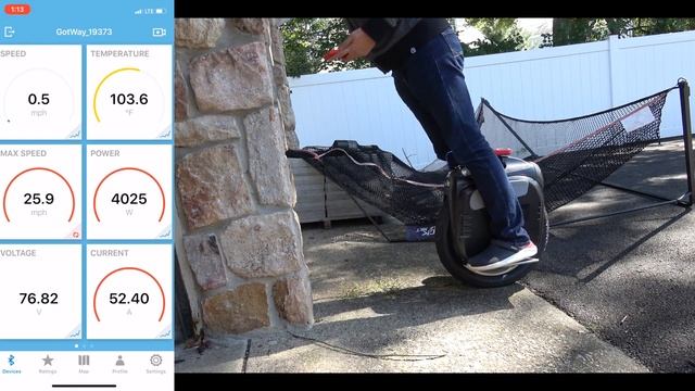Gotway Msuper X 100V - Good Extreme Testing Results - Over 90amps смотреть онлайн
