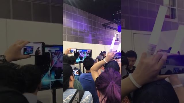 Aiba Aina (Yukina) playing Bang Dream at AX 2018 смотреть онлайн