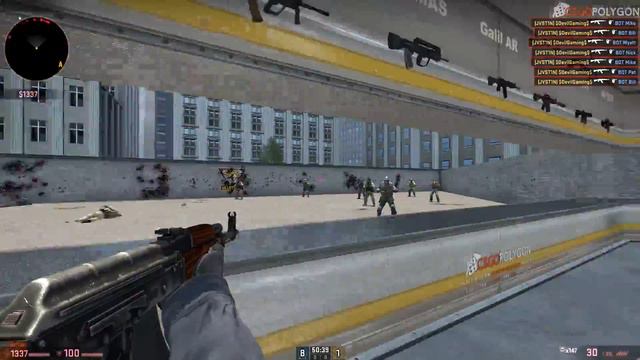 Training Awp/Aka 47 || AimBotz Workshop Map смотреть онлайн