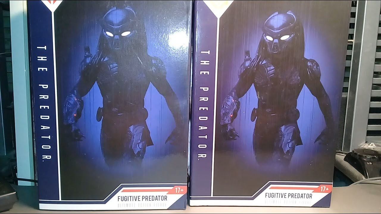 Comparison! Neca Ultimate Fugitive Predator from The Predator (2018) Film (Original vs Reissue)! смотреть онлайн