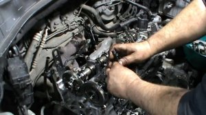 Замена прокладки гбц D4HB Hyundai Santa Fe   1 часть