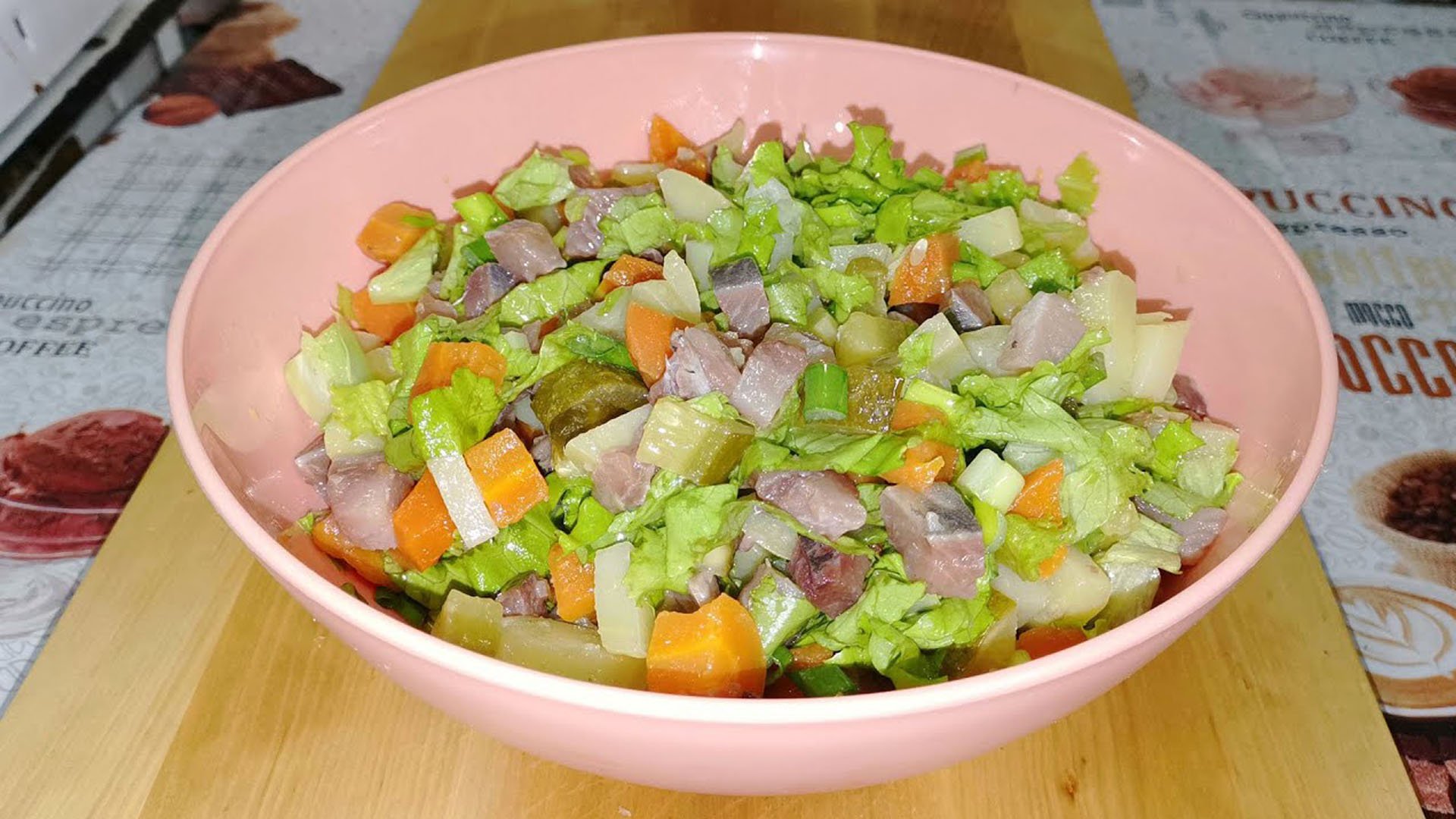 Салат винегретный - новый авторский рецепт смотреть онлайн