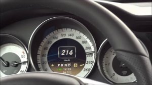 Mercedes C250 CDI acceleration 0-241 km/h top Speed W204