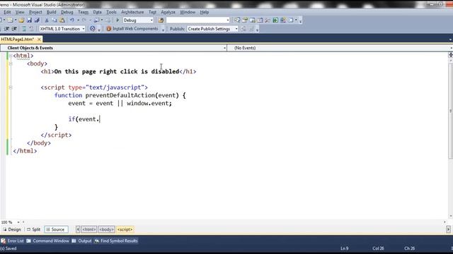 Preventing browser default action смотреть онлайн