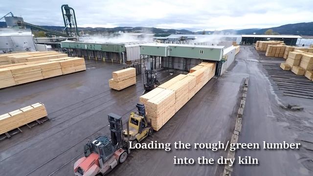 Logs to Lumber - An aerial journey through the sawmill смотреть онлайн