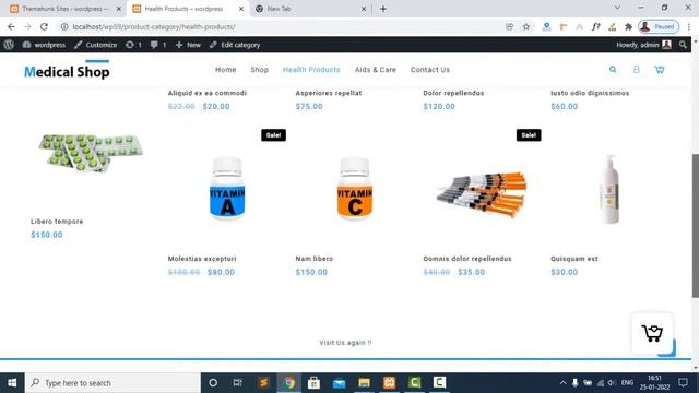 Big Store - Best Pharmacy and Medical Shop WordPress Themes | ThemeHunk смотреть онлайн