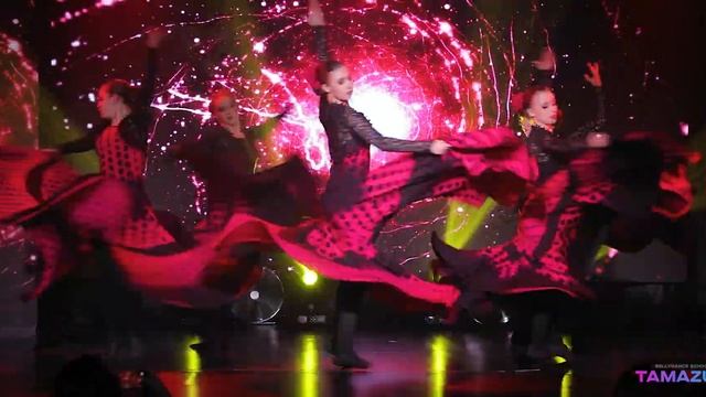 Fusion flamenko-bellydance show. Tamazur. смотреть онлайн
