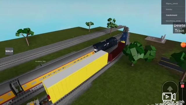 Train Simulator игра ROBLOX (Android) смотреть онлайн