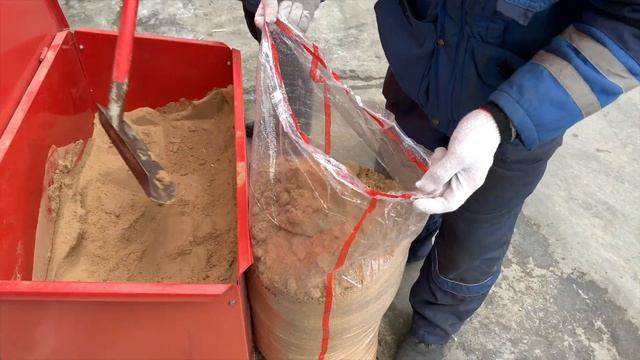 Прозрачный полипропиленовый мешок 55х105 см с завязками под овощи и крупы - испытание на прочность смотреть онлайн
