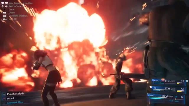 Final Fantasy 7 Remake -Rude & Reno Final Boss Fight смотреть онлайн