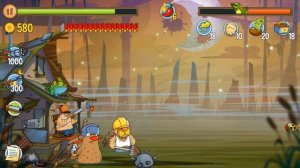 БОСС ЭКСКАВАТОР в Swamp Attack #15 Болотная Атака с Кидом. Финальная Концовка игры на крутилкины