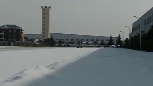 Зимние испытания военных автожиров в Китае смотреть онлайн