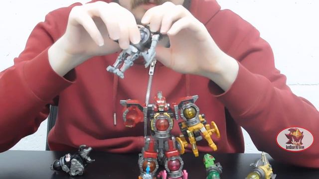 MiniPla Kyuranger Secondary Voyagers (Metallic) Toy Review смотреть онлайн