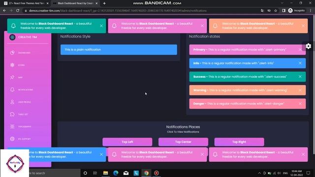 #part4 #reactjs Backend Dashboard Design With #materialui By NonTechBg | #html #css #javascript смотреть онлайн