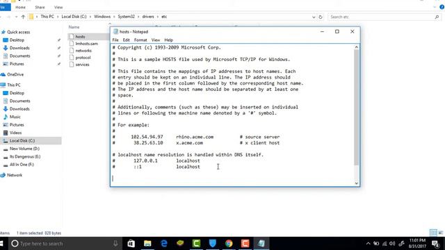 **Block / Redirect Websites In Windows 10/8/7 Using "Host" System File смотреть онлайн