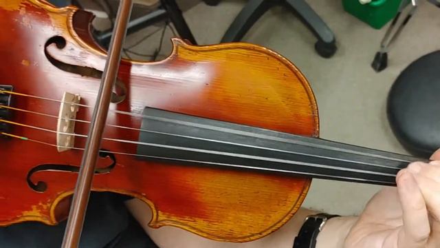 Austrian Conservatory Strad Rescued By Schnefsky Played By Jeff Taylor (#97)