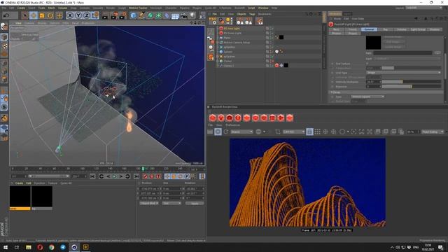 X-particles. Spline Advection tutorial. смотреть онлайн