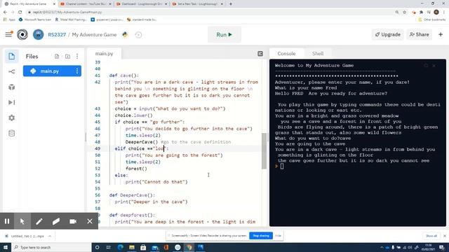 Adventure Game with Python 2 смотреть онлайн