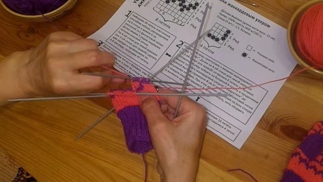 Варежки Спицами Детские | Вязание Спицами (Сhildren's Mittens With Pattern)