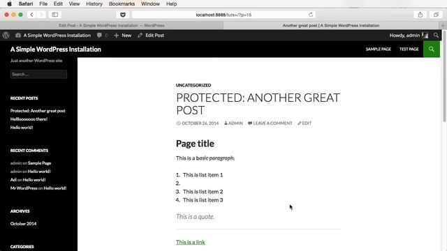 A Beginner's Guide to WordPress смотреть онлайн