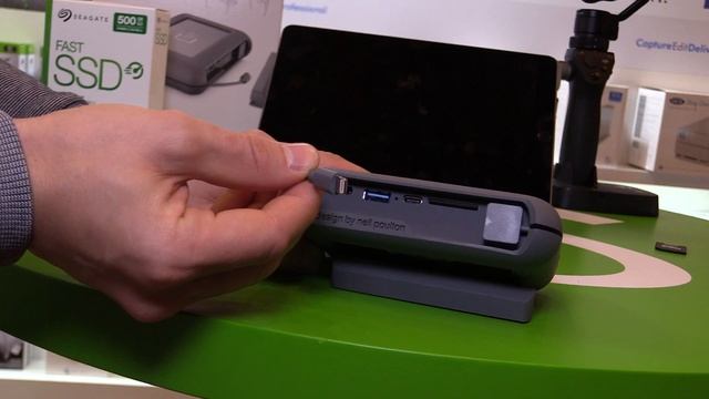 Seagate Fast SSD and LaCie DJI Copilot #CES2018 смотреть онлайн