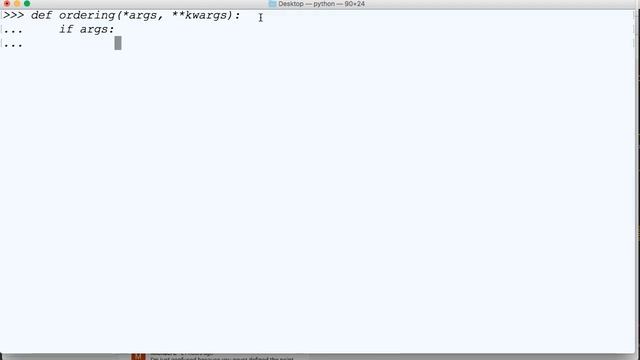 Python 3 Tutorial: How To Order Parameters and Arguments смотреть онлайн