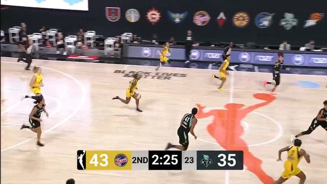 Tiffany Mitchell & Kelsey Mitchell Combine To Score 37 Points (August 13, 2020) смотреть онлайн