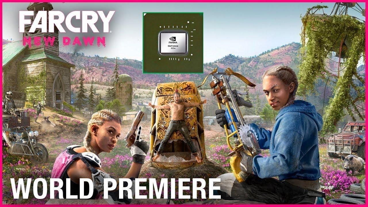 Far Cry New Dawn / Фар Край Нью Доун на слабом ноутбуке (устаревшее, перезалив)