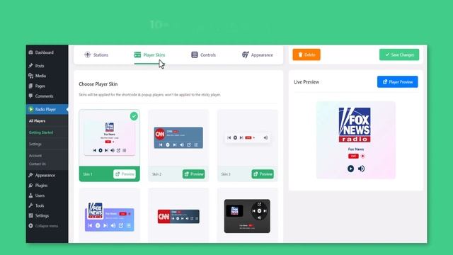How to Create & Customize a New Radio Player смотреть онлайн