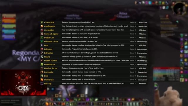 Destruction Warlock Dungeon Guide - WOTLK Classic - W/ Timestamps смотреть онлайн
