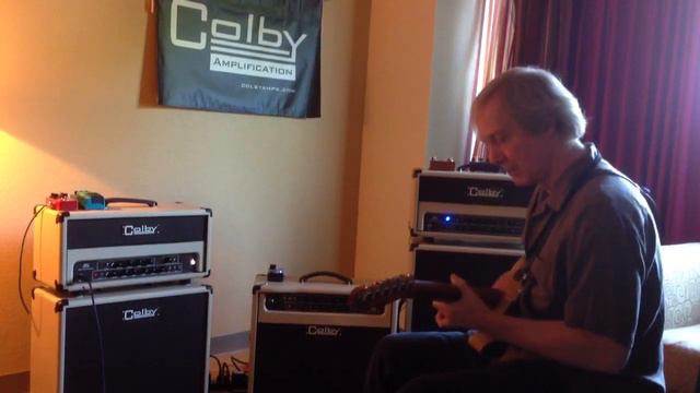 2012 LA Amp Show with Jim Weider playing Colby Amps смотреть онлайн