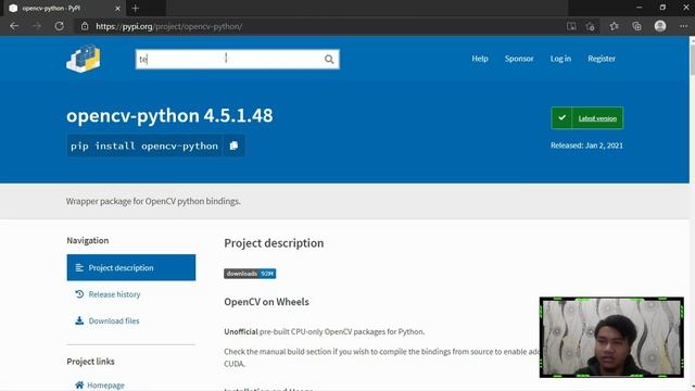 Tutorial Install Python, OpenCV, Tensorflow dan Keras pada Windows смотреть онлайн