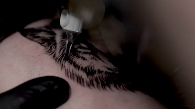 MICRO WOLF TATTOO TIME LAPSE смотреть онлайн