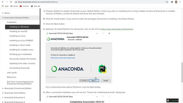 How to install python with anaconda and set up Jupyter notebook | Python Programming смотреть онлайн