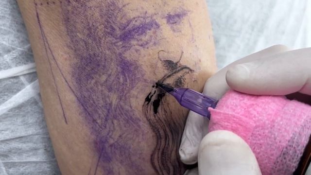 Full Sleeve Tattoo Time Lapse 3 Session смотреть онлайн