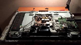 Ремонт модуля питания телевизора SONY KDL32V4000. Не включается. смотреть онлайн