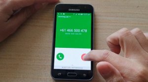 Incoming Call For Samsung Galaxy J1 2016