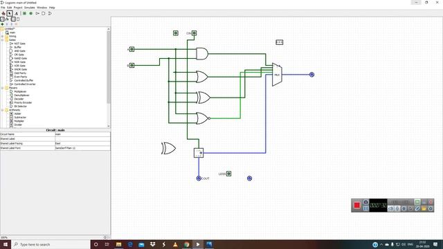 1 bit ALU arithmetic and logic unit logisim to 4 to 8 bit cpu смотреть онлайн