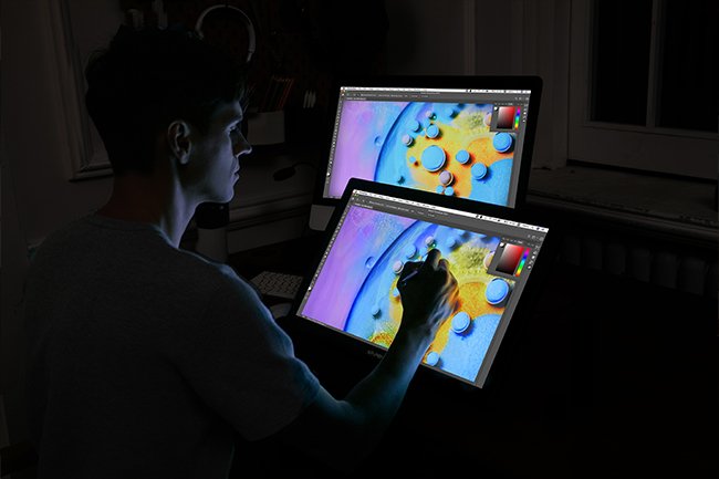 Тест на цветопередачу интерактивных дисплеев смотреть онлайн